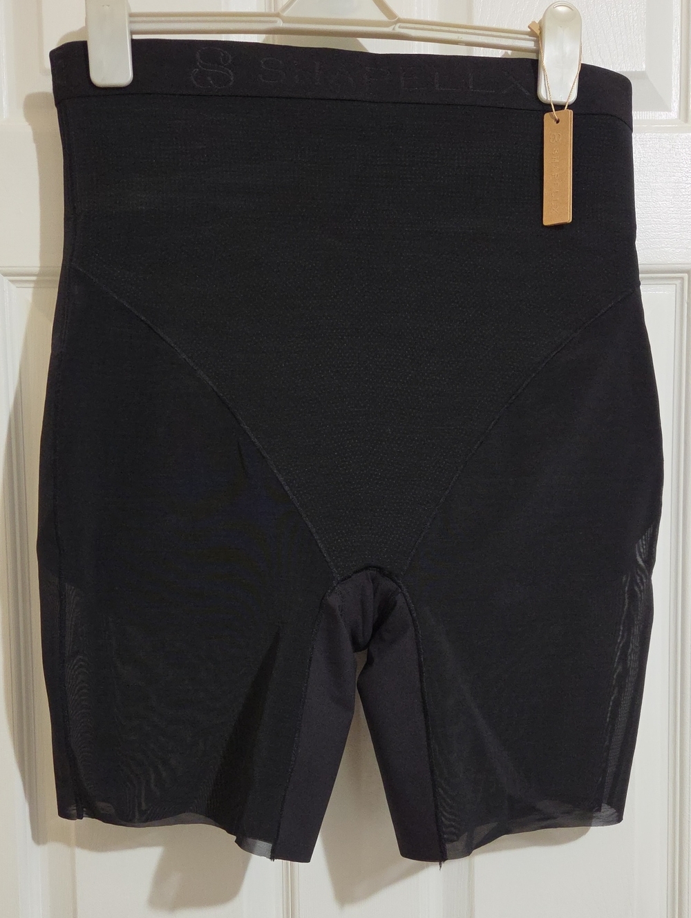 Shapellx High-Waist Black Shaping Shorts 3XL